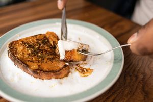 Sweet Brioche Toast at Venn Canteen in Porto