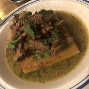 Mushroom polenta   at Venn Canteen in Porto