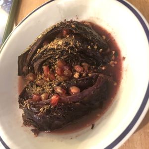 Red cabbage   at Venn Canteen in Porto
