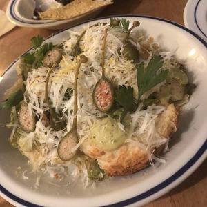 Brioche salad   at Venn Canteen in Porto