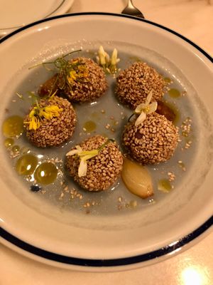 Rice dumplings at Venn Canteen in Porto