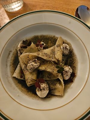 Pasta at Venn Canteen in Porto