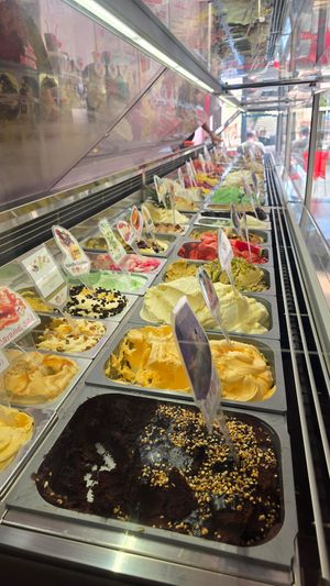 Counter (not all vegan) at La Xixonenca in L Estartit