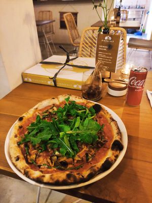 Abundance Pizza at Pizza Cult in Ubud