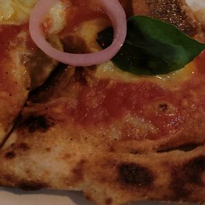 Pepperoni pizza at Pizza Cult in Ubud