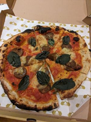 Peperoni at Pizza Cult in Ubud