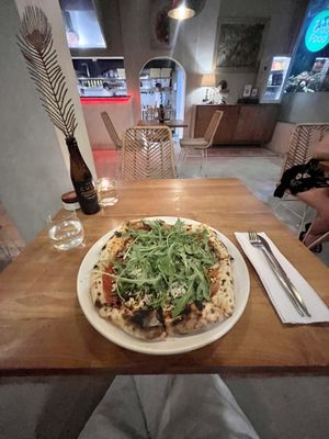 Gorgeous restaurant   at Pizza Cult in Ubud