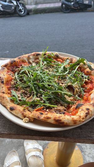   at Pizza Cult in Ubud