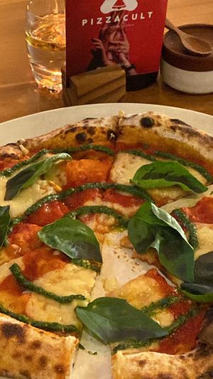   at Pizza Cult in Ubud