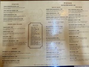 Menu #Veganuary at Pizza Cult in Ubud