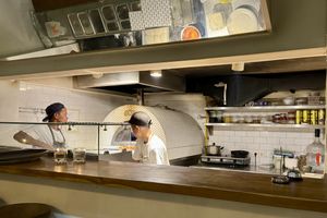 Vegan pizza kitchenn #Veganuary at Pizza Cult in Ubud