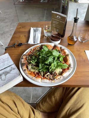   at Pizza Cult in Ubud