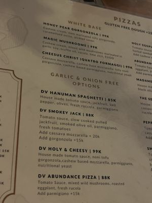   at Pizza Cult in Ubud