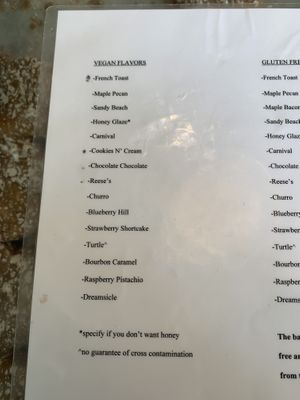 15 Vegan doughnut flavors!  at Parlor Doughnuts in Oceanside