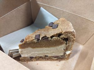 Kinderella cake at Tigs Bagel & Coffee House in Sheffield