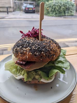  at Tigs Bagel & Coffee House in Sheffield