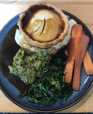 Every bit of this meal was delicious. 28.04.2023  at Tigs Bagel & Coffee House in Sheffield