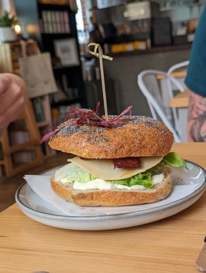  at Tigs Bagel & Coffee House in Sheffield