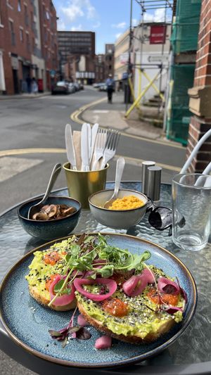   at Tigs Bagel & Coffee House in Sheffield