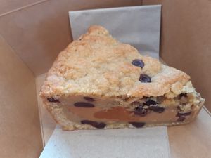 Cookie pie at Tigs Bagel & Coffee House in Sheffield
