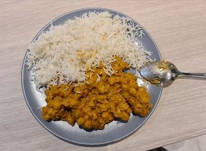 Take out chana masala at Mandala in Warsaw