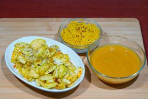 Ayurveda vatta dish at Vege House in Belgrade