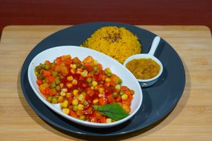Sambar masala at Vege House in Belgrade
