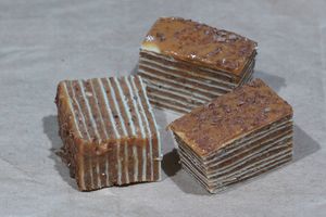 Rozen cake at Vege House in Belgrade