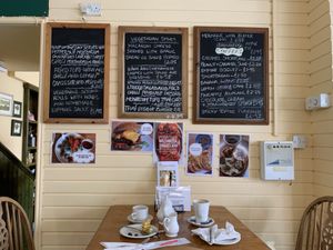 Daily specials and menu highlights. at Pumpernickel Coffee Shop in Dumfries
