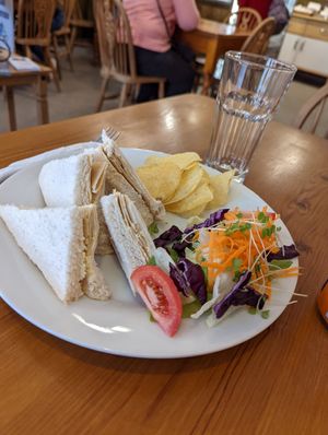 'Chicken' Sandwich at Pumpernickel Coffee Shop in Dumfries