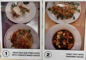 Some of the current amazing special meals available.  at Pumpernickel Coffee Shop in Dumfries