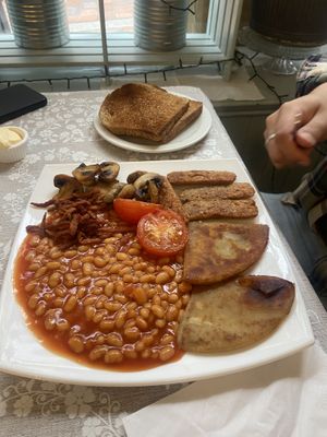   at Pumpernickel Coffee Shop in Dumfries