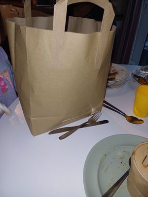 No plastic packaging at Rak Thai in Melrose