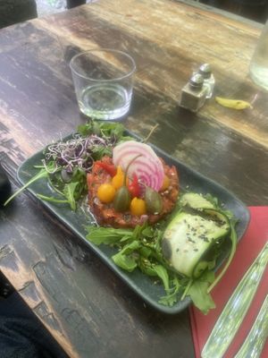 Tartare de tomates  at Le Cachotier in Carcassonne