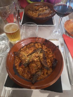 vegan cassoulete (tipical dish from carcassone) at Le Cachotier in Carcassonne