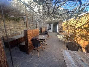 Garden  at Le Cachotier in Carcassonne