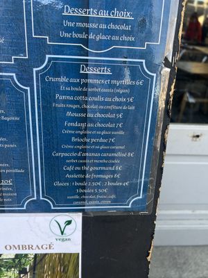 Dessert   at Le Cachotier in Carcassonne