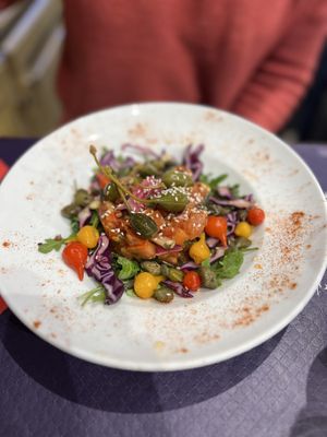 Starter - tartare   at Le Cachotier in Carcassonne