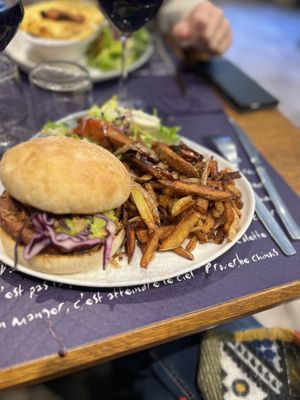 Burher  at Le Cachotier in Carcassonne