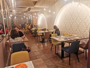 Interior at Al Jaima de Abou Khalil in Barcelona