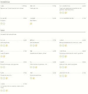 Menu2 at Al Jaima de Abou Khalil in Barcelona