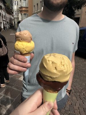   at Gelateria Eccetera in Bolzano