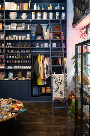 Shop decor  at Grey Street in Barcelona