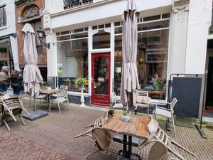 Front at Lunchroom Helena in Dordrecht