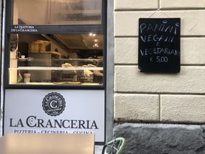   at La Cranceria in Florence