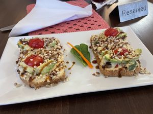  Vegan delight at Open Door Tea in Stratford