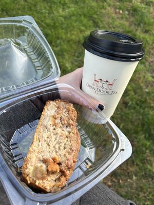   at Open Door Tea in Stratford