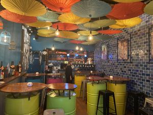 Environment inside  at Umbrella Asian Tapas in Galway