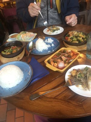 40 euros worth  at Umbrella Asian Tapas in Galway