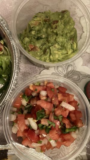 Guac and pico   at La Jarochita in Stafford